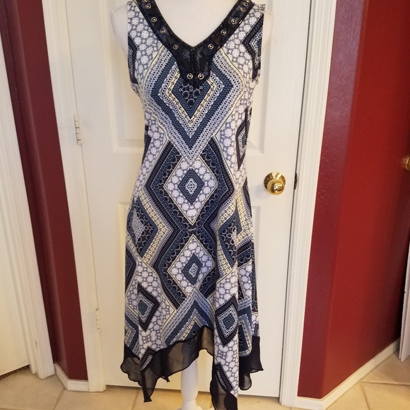 PreSeption Concepts Dresses & Skirts - Handkerchief Hem Sleeveless Dress Small